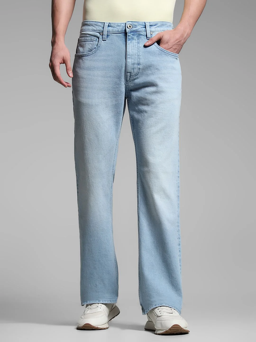 Light Blue Cliff Bootcut Jeans