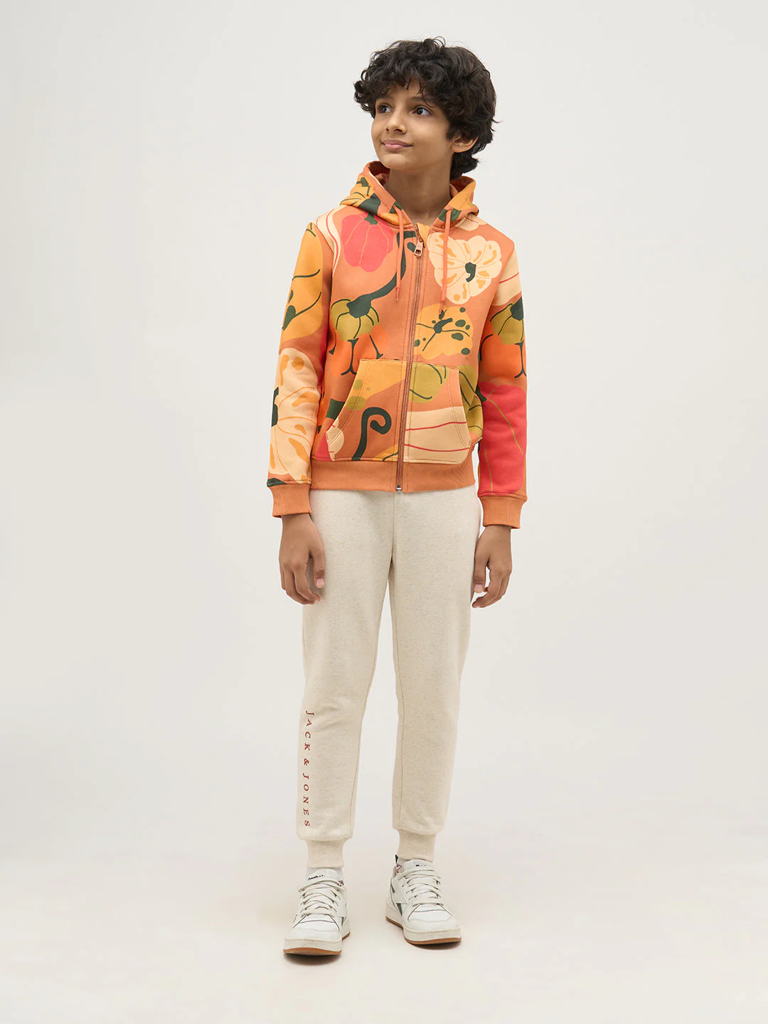 Boys Printed Hooded Sweatshirt - Image 5