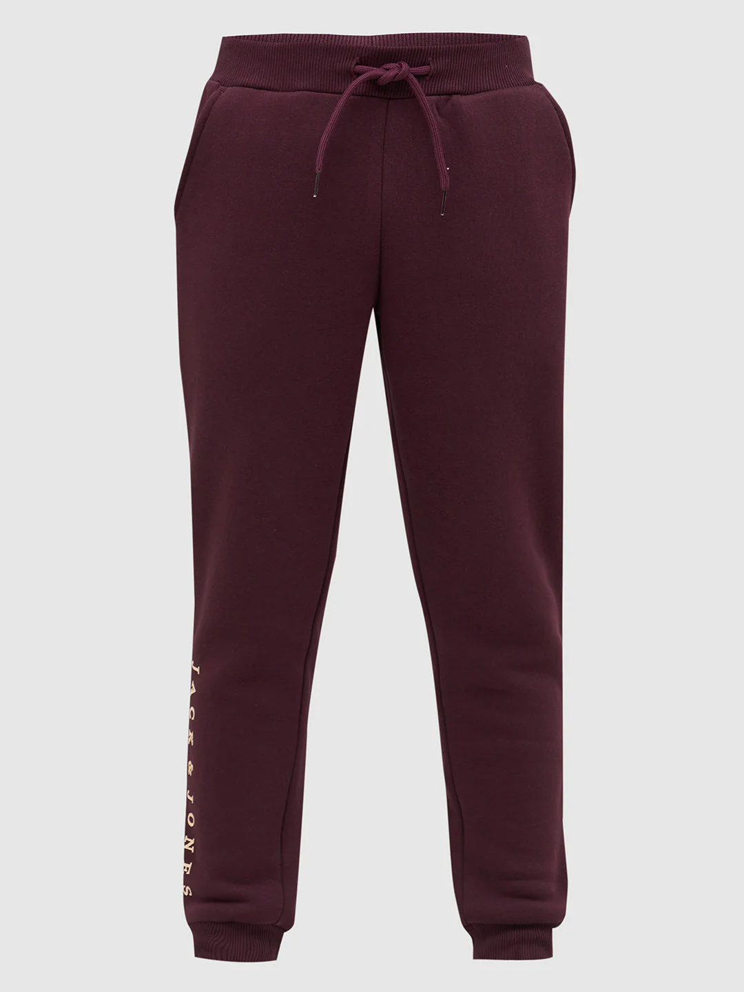 Boys Logo Text Sweatpants - Maroon - Image 7