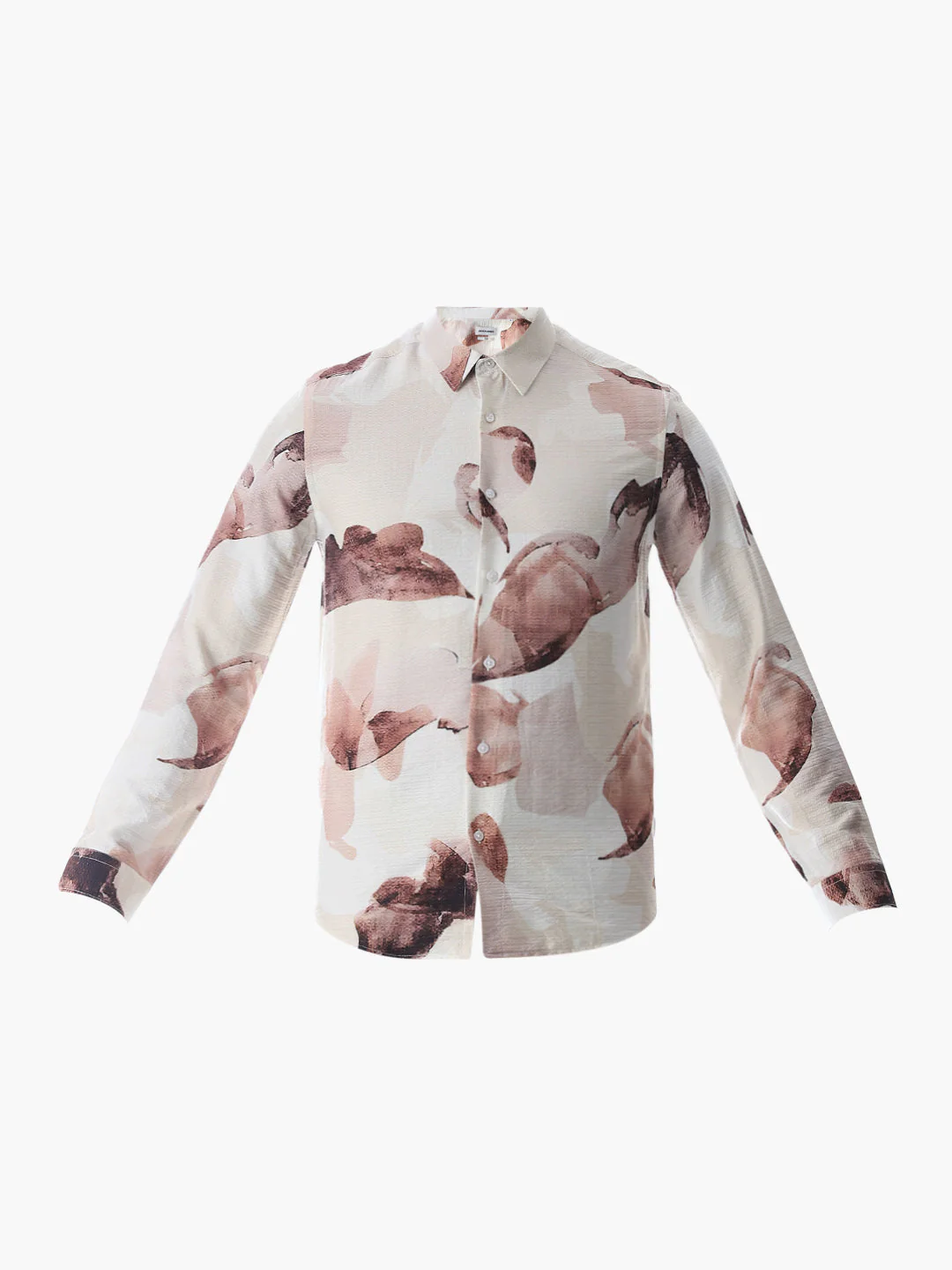 Dobby Printed Slim Fit Shirt - Image 7