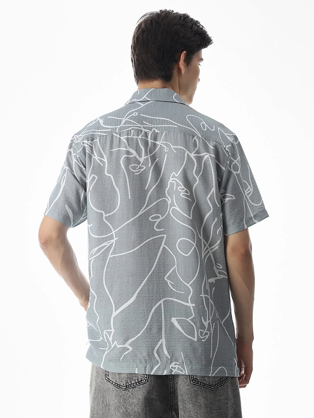 Comfort Fit Printed Shirt - Image 4