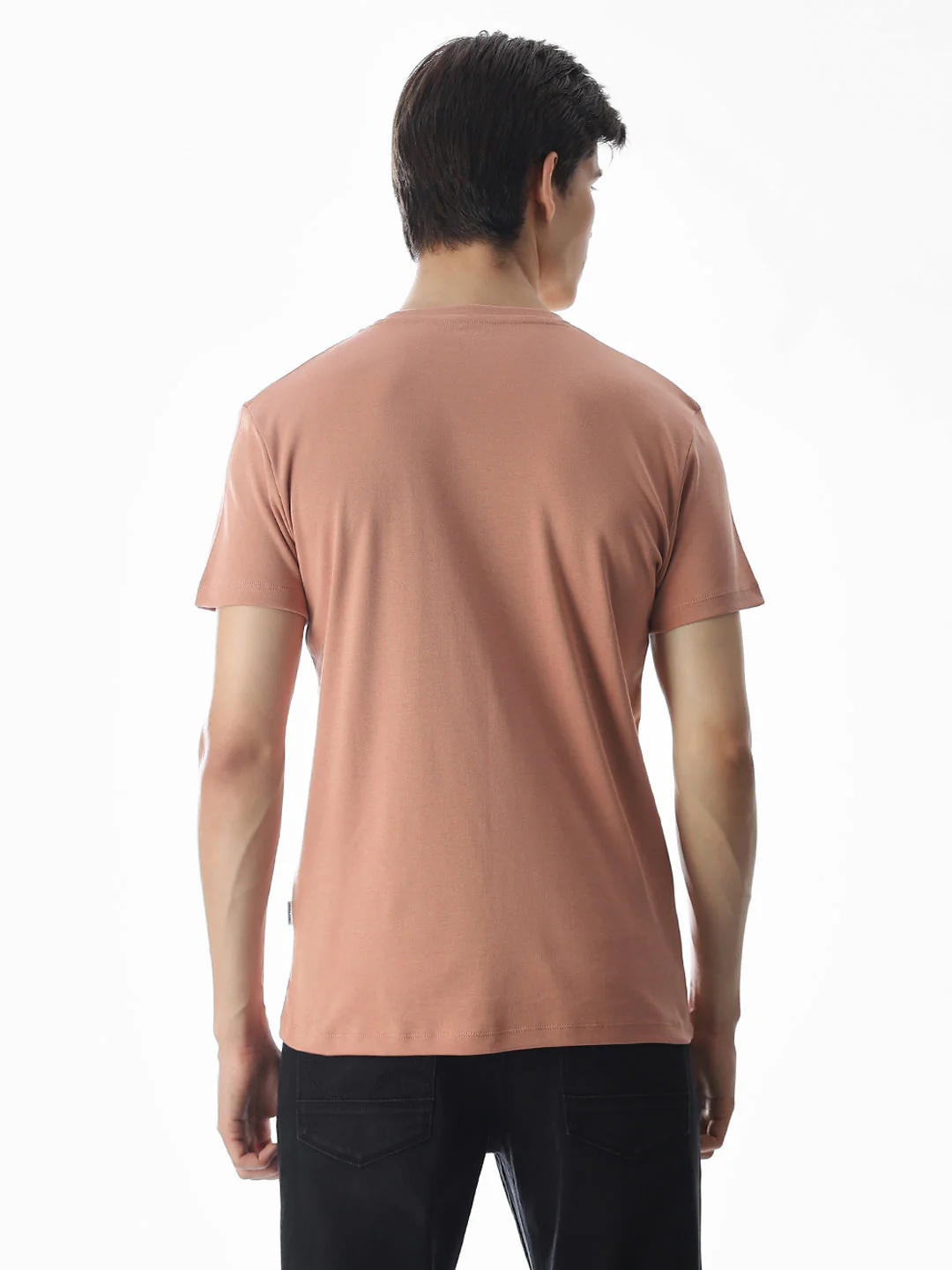Slim Fit Logo Print T-shirt - Image 4