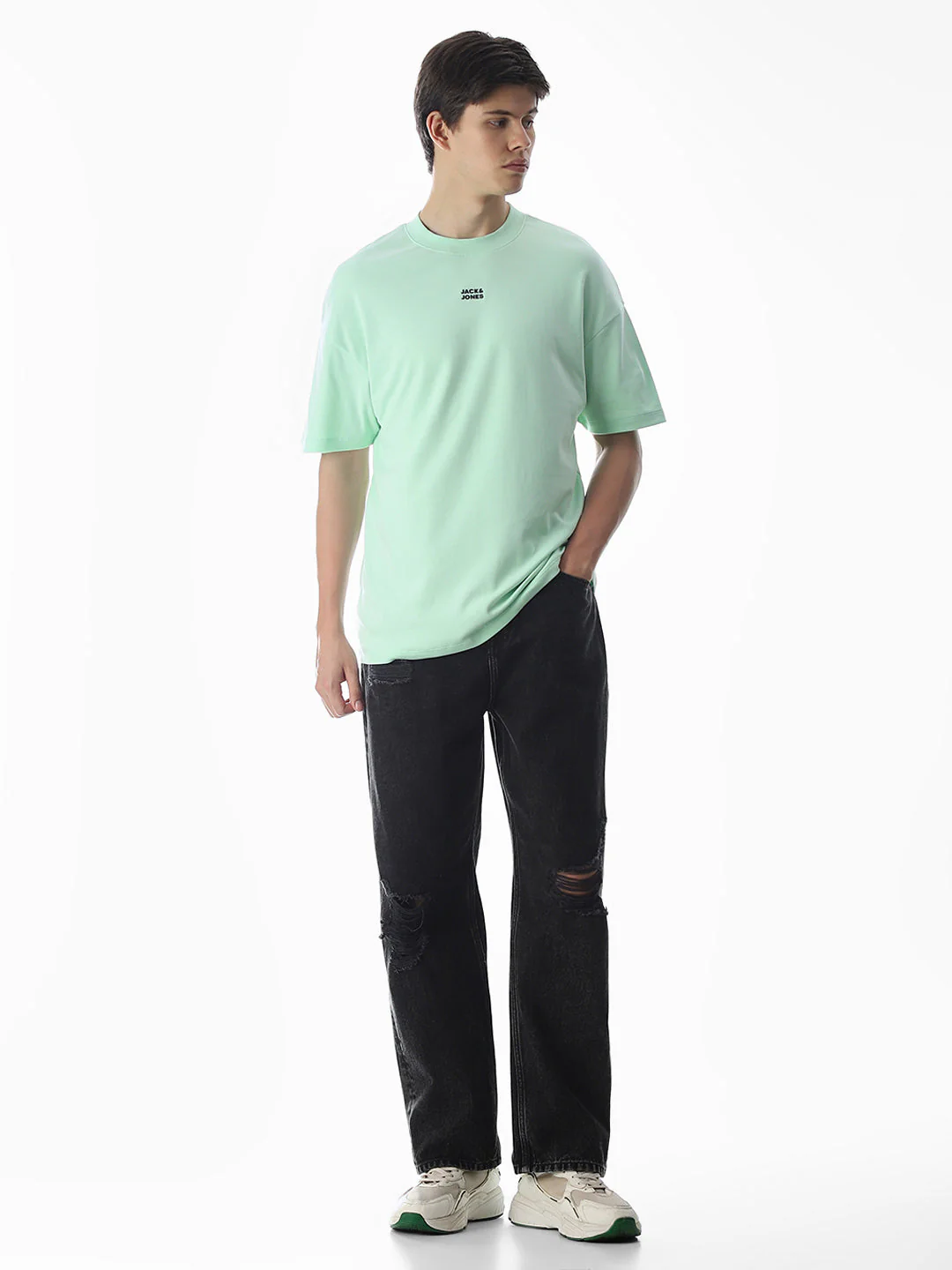 Oversized Logo Print T-shirt - Image 6