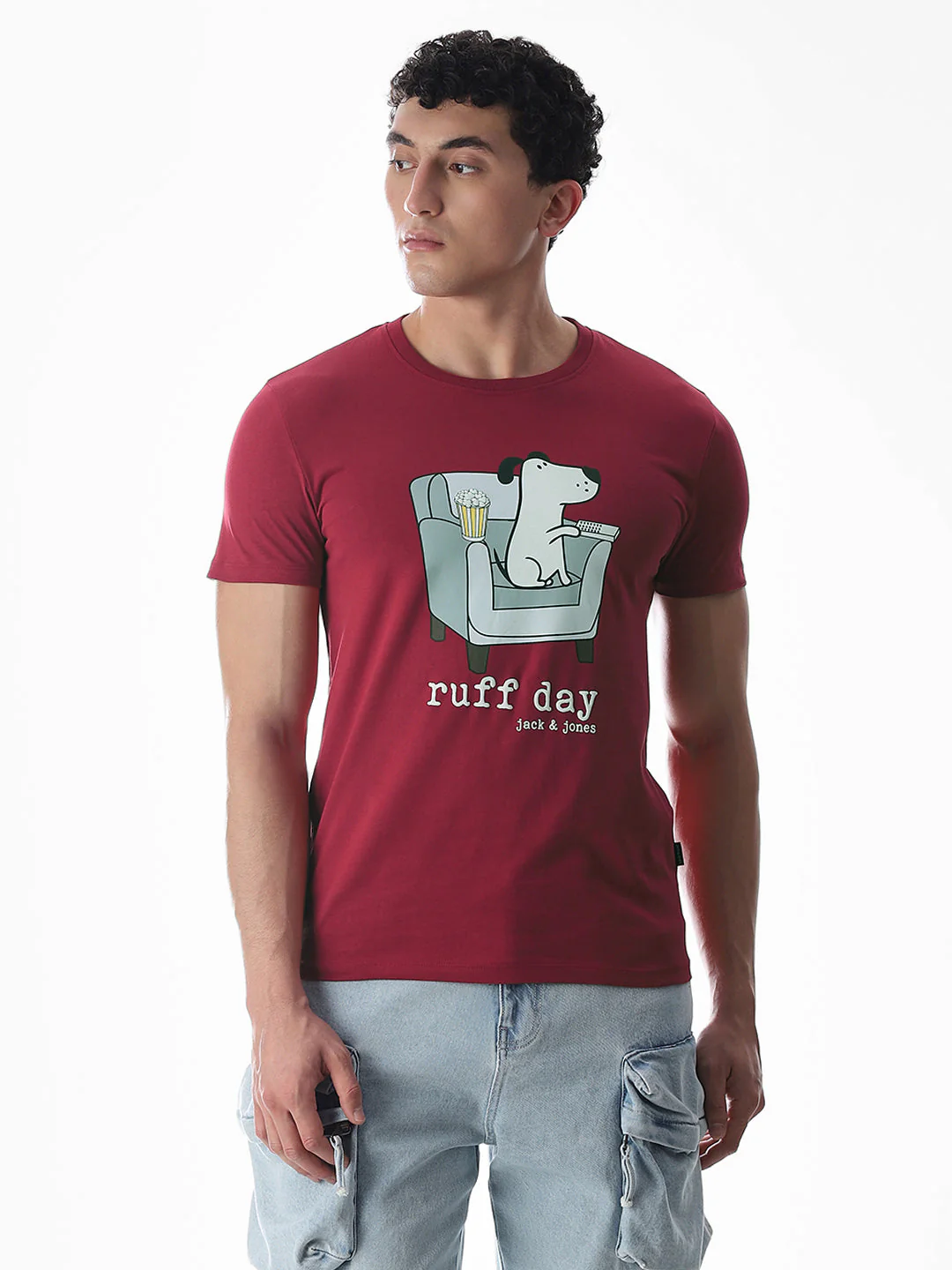Printed Slim Fit T-shirt - Image 2