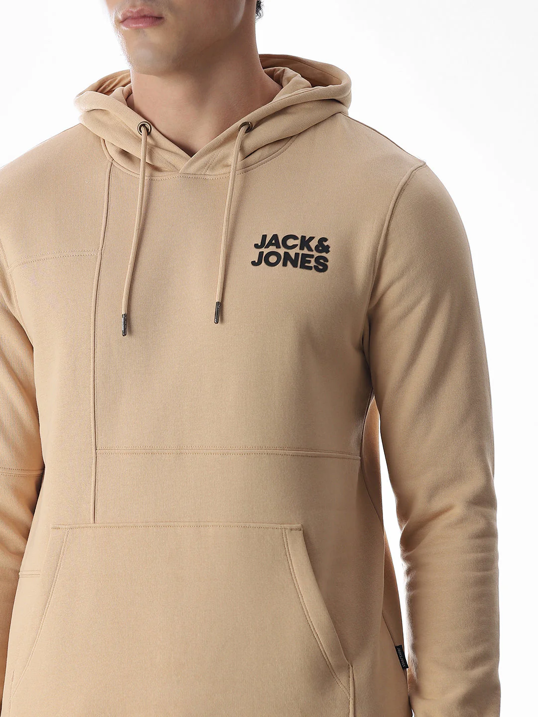 Beige Hooded Sweatshirt - Image 5