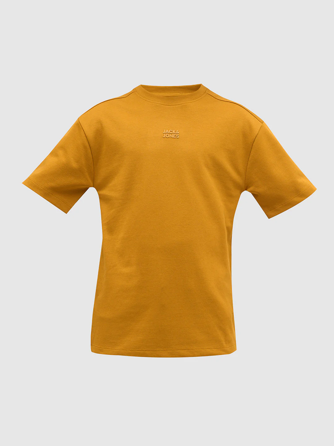 Boys Logo Text Print T-shirt - Mustard - Image 7