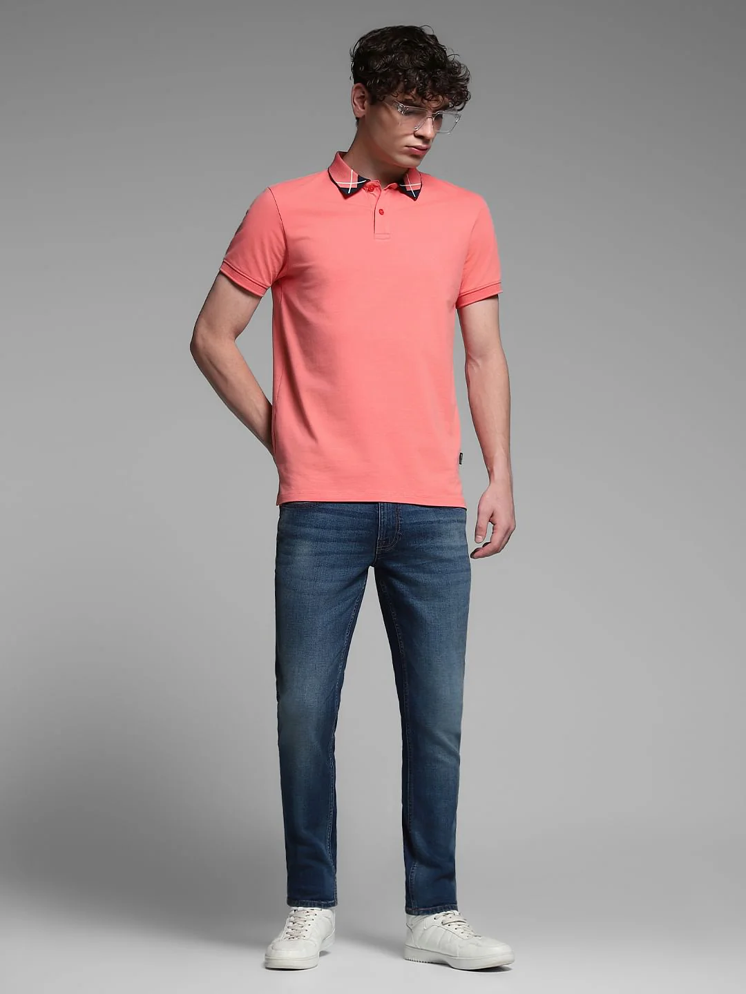 Blue Brak Slim Fit Cropped Jeans - Image 6