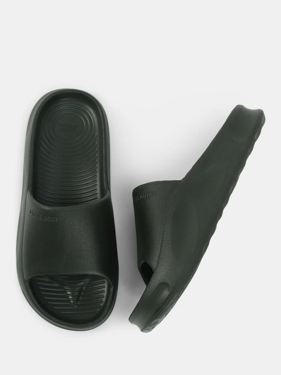 Dark Green Moulded Pool Sliders - Image 3