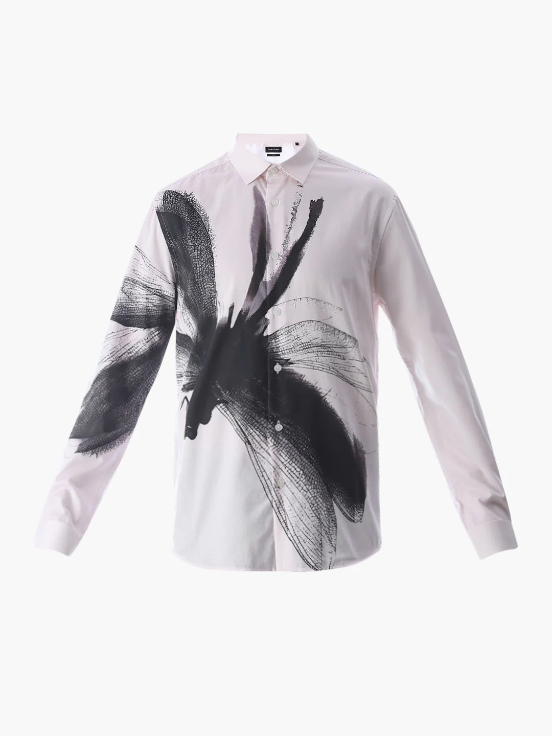 Printed Slim Fit Shirt - White - Image 7