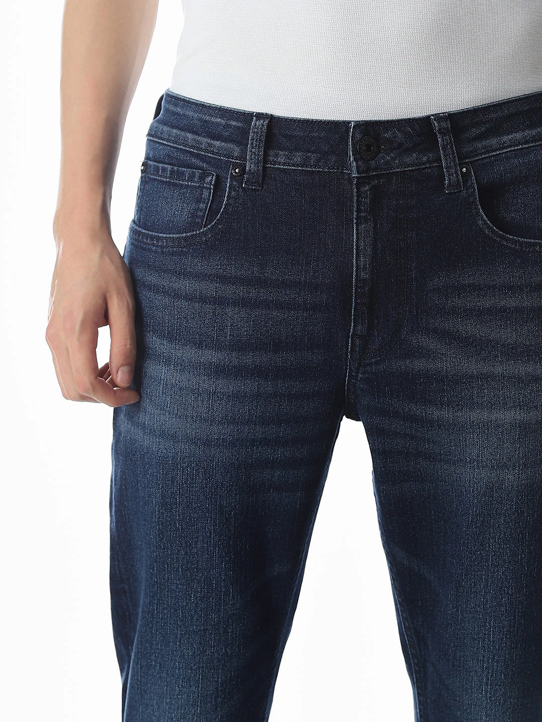 Clark Regular Fit Jeans - Dark Blue - Image 4