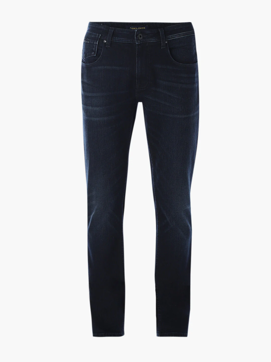 Mildly Washed 5 Pocket Skinny Jeans - Image 7