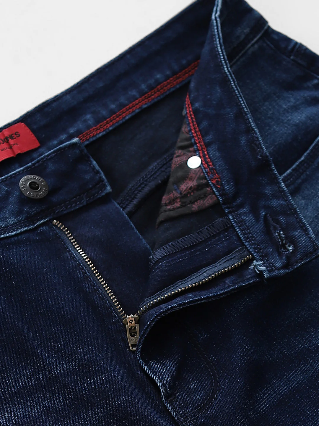 Blue Mildly Washed Cliff Bootcut Jeans - Image 5