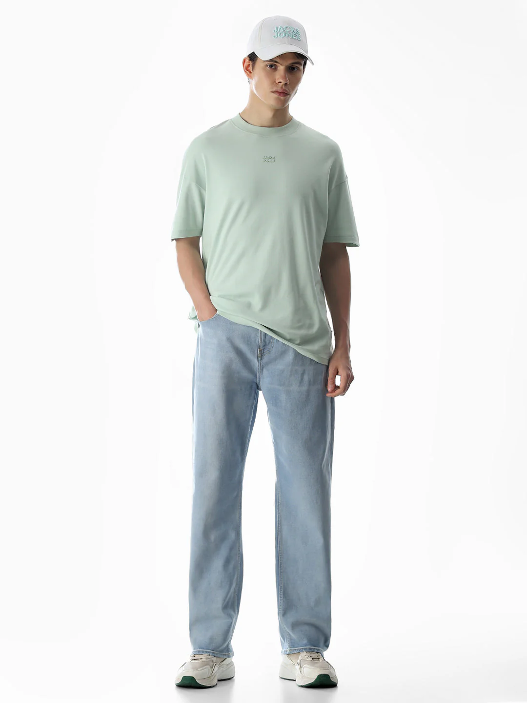 Light Blue Dario Loose Fit Jeans - Image 6