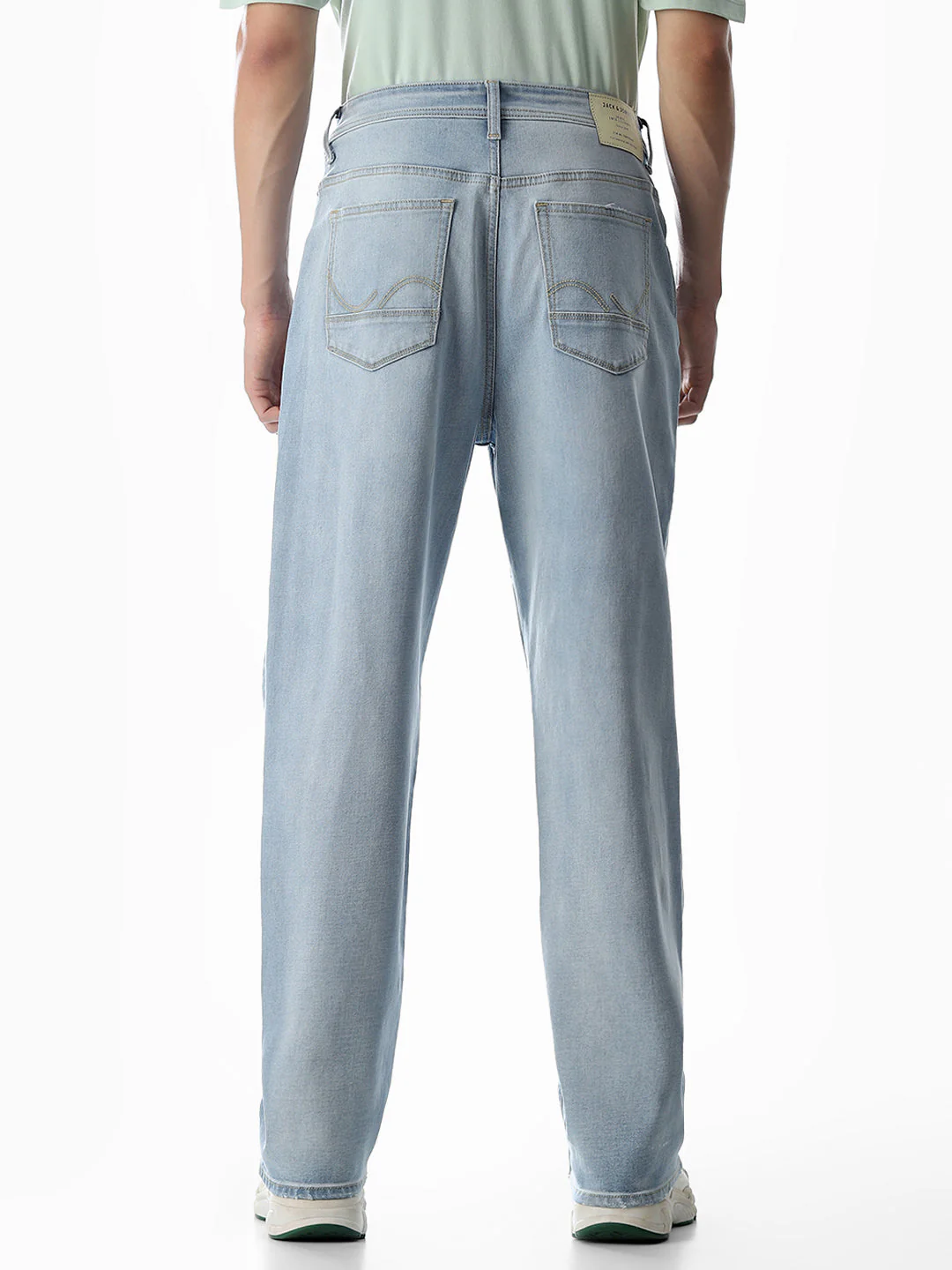 Light Blue Dario Loose Fit Jeans - Image 9