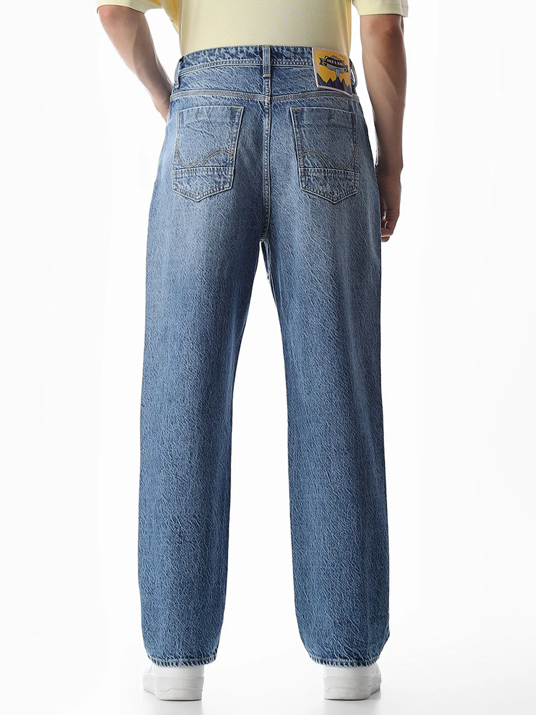 Distressed Dario Loose Fit Jeans - Image 9