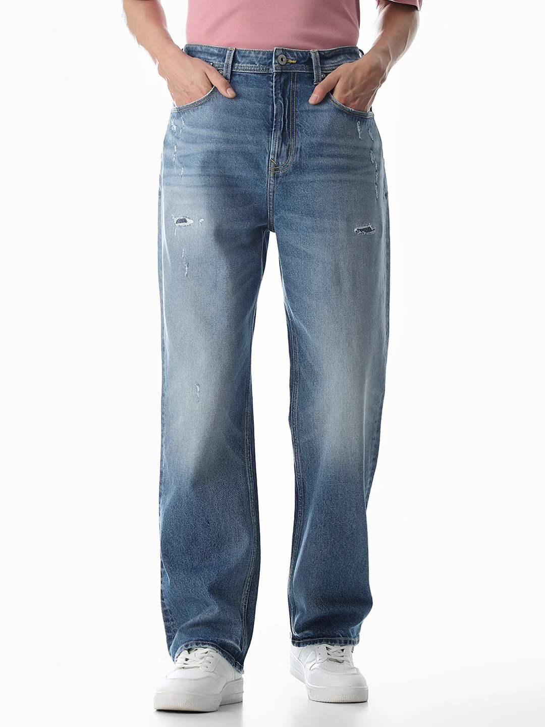 Blue Dario Loose Fit Jeans