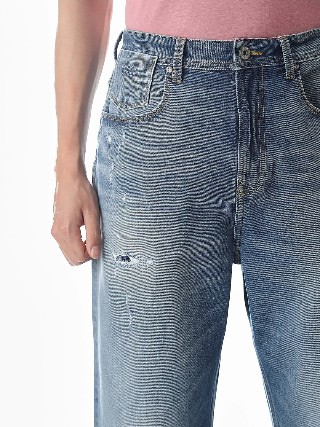 Blue Dario Loose Fit Jeans - Image 4
