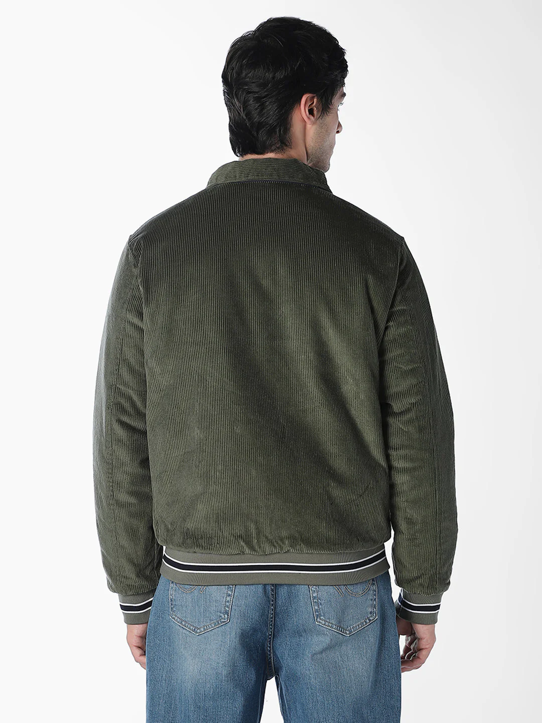 Reversible Corduroy-Quilted Jacket - Image 5