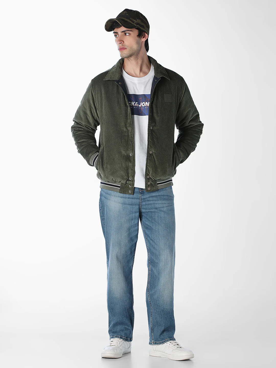 Reversible Corduroy-Quilted Jacket - Image 8