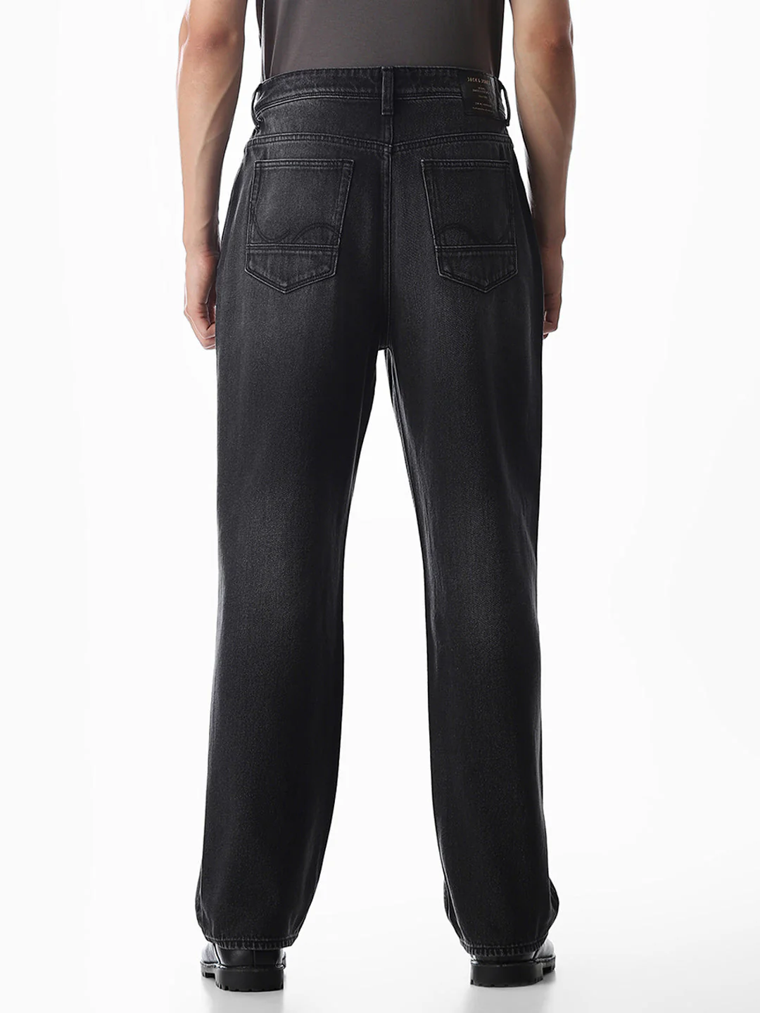 Dark Grey Dario Loose Fit Jeans - Image 9