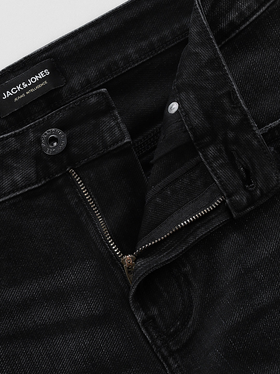 Distressed Glenn Slim Fit Jeans - Black - Image 5