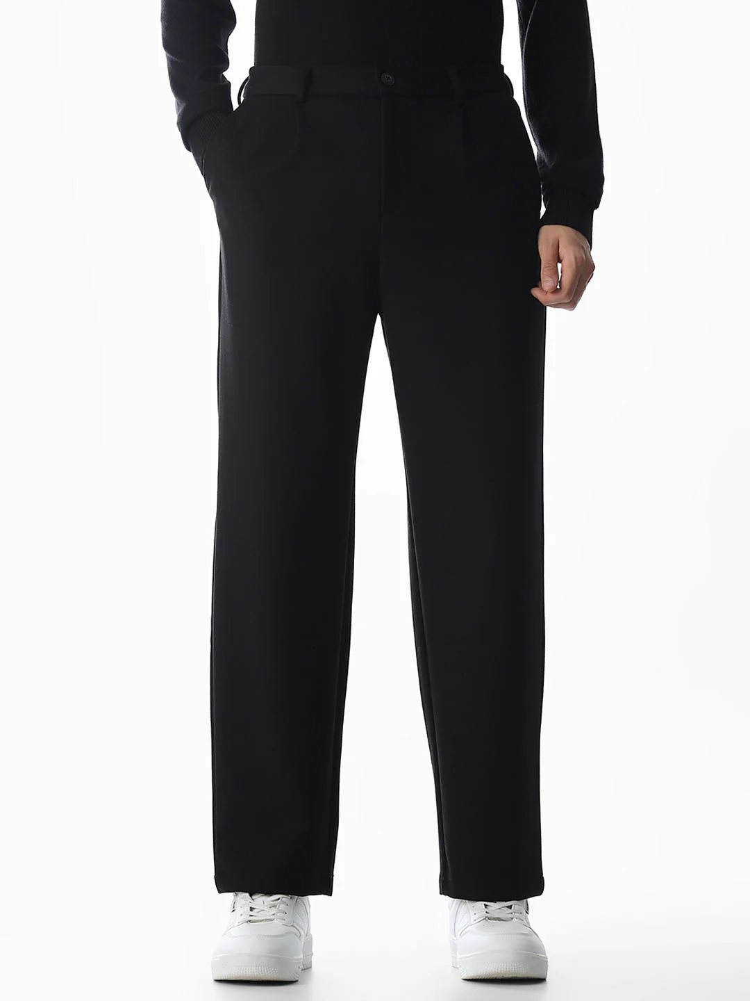 Black Loose Fit Pants