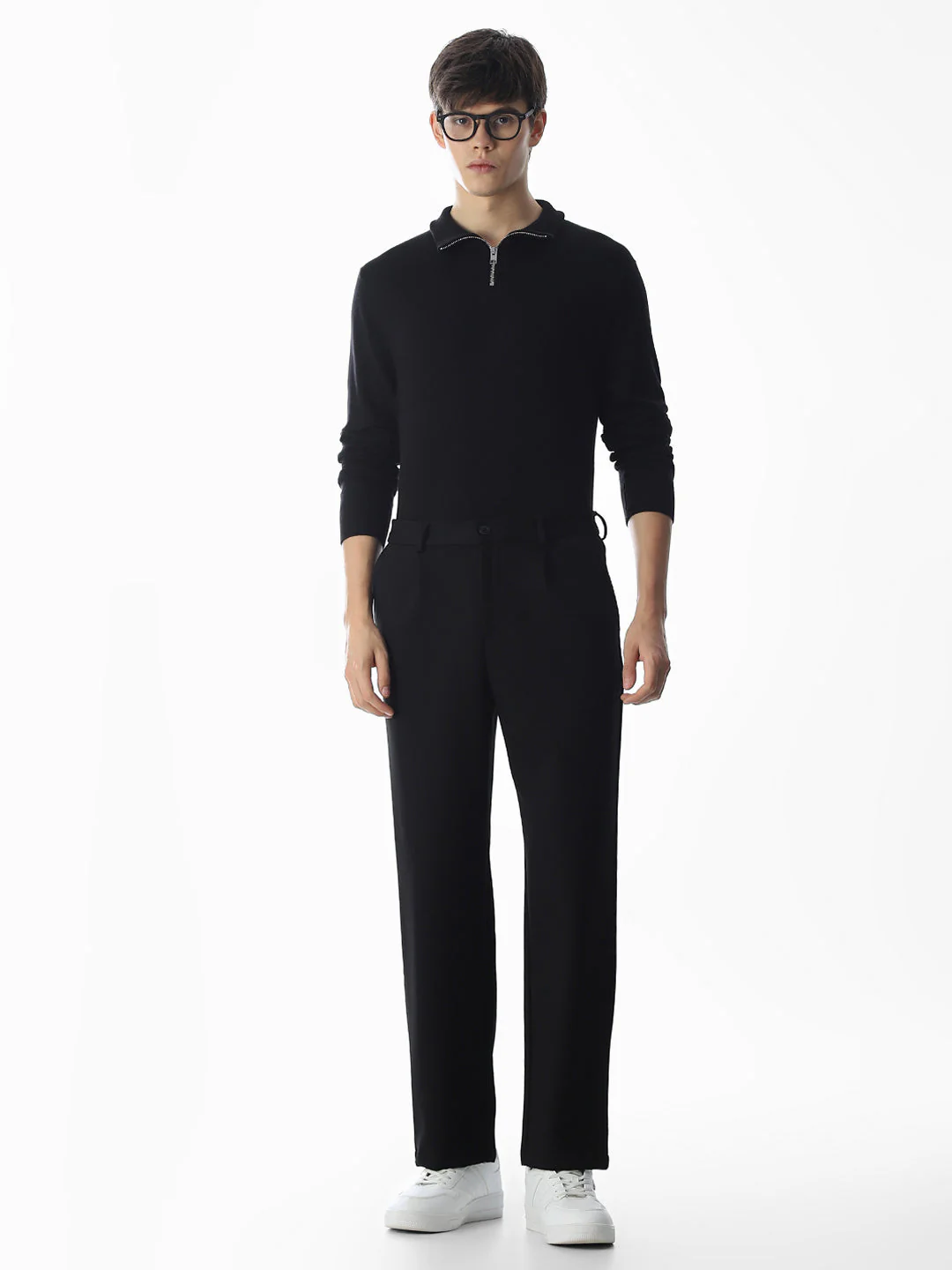 Black Loose Fit Pants - Image 6