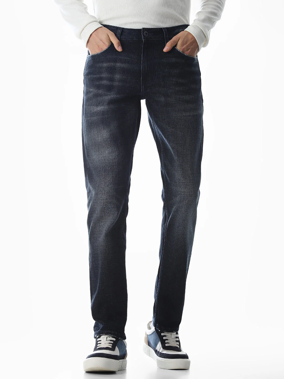 Washed Glenn Slim Fit Jeans