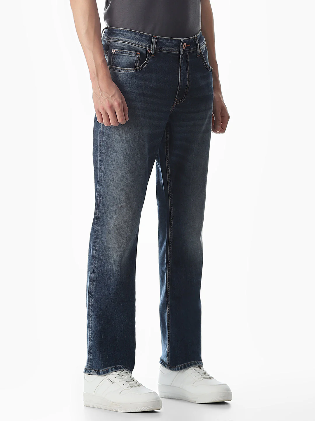 Washed Clark Regular Fit Jeans - Medium - Image 2