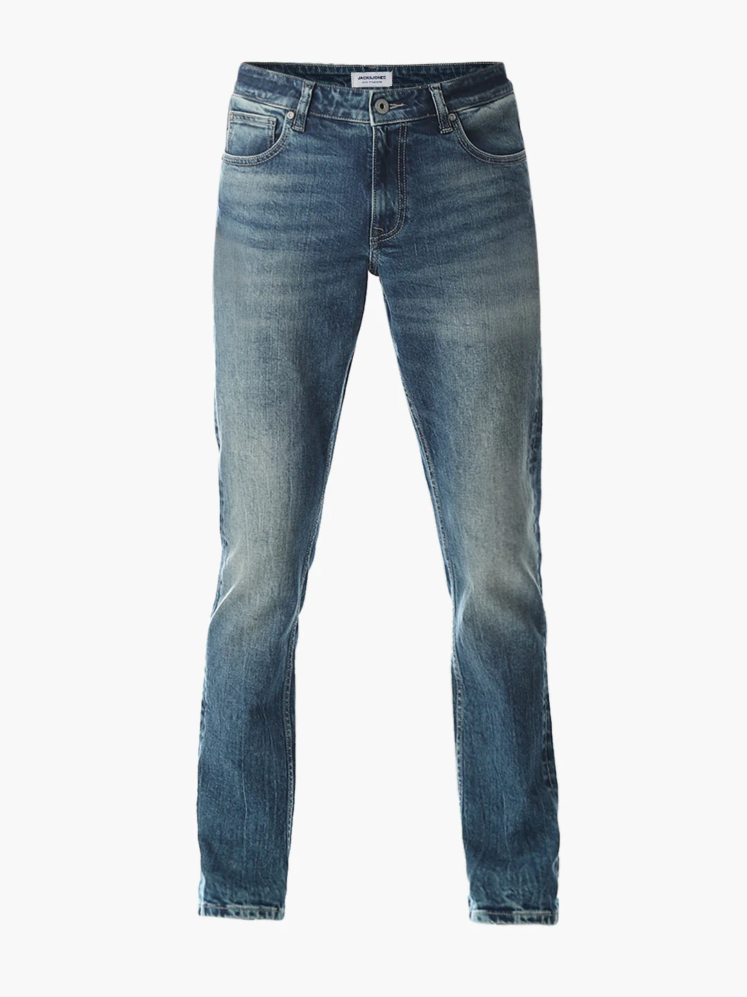 Washed Glenn Slim Fit Jeans - Light Blue - Image 7