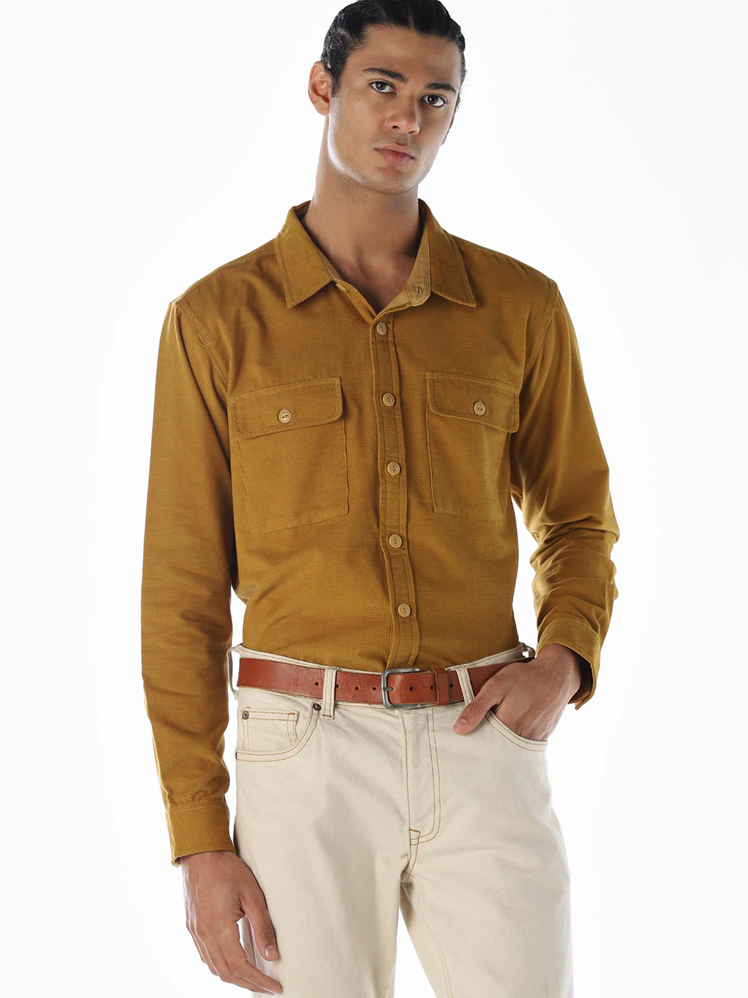 Cotton Full Sleeves Overshirt
