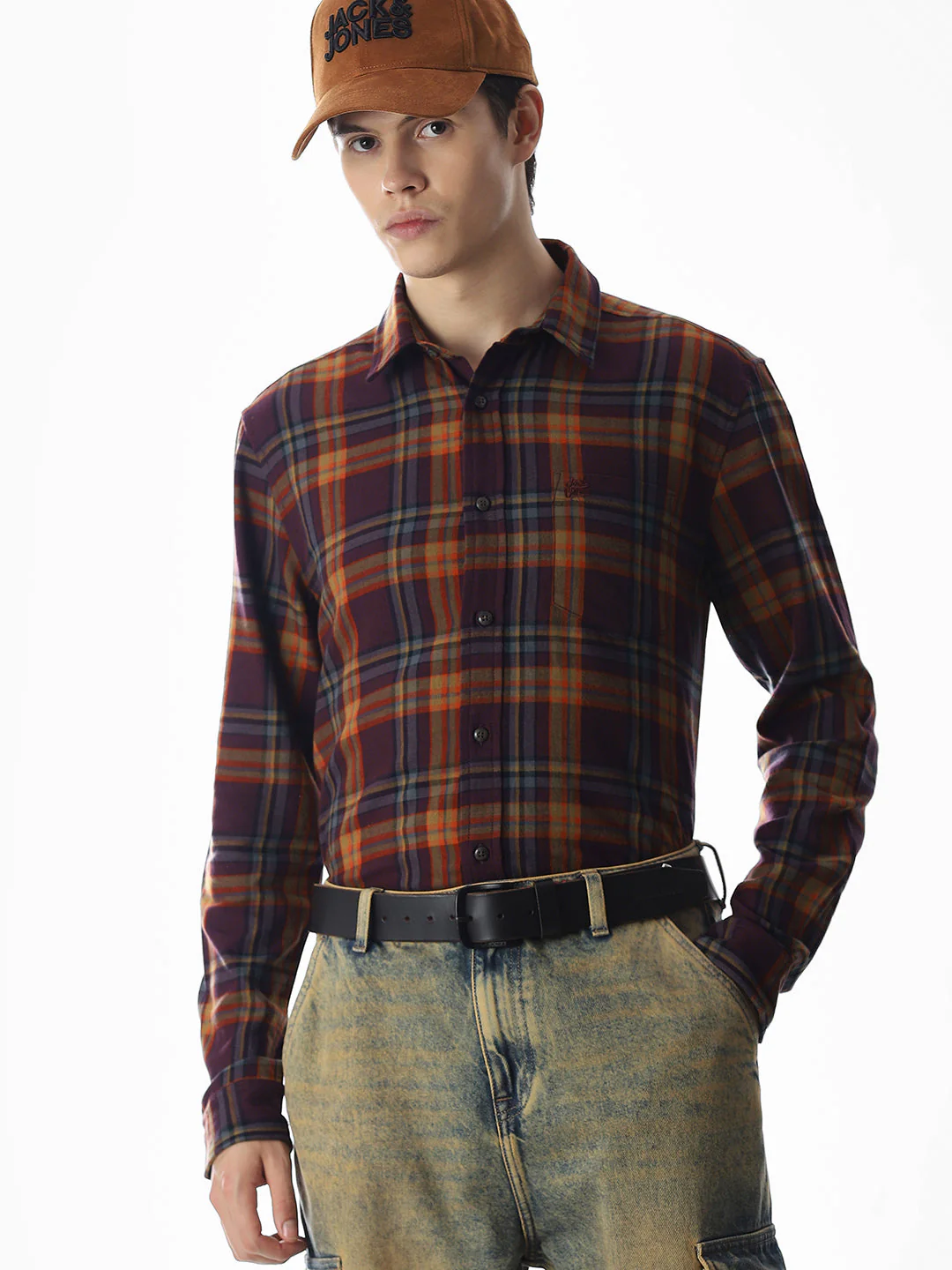 Striped Cotton Full Sleeves Shirt