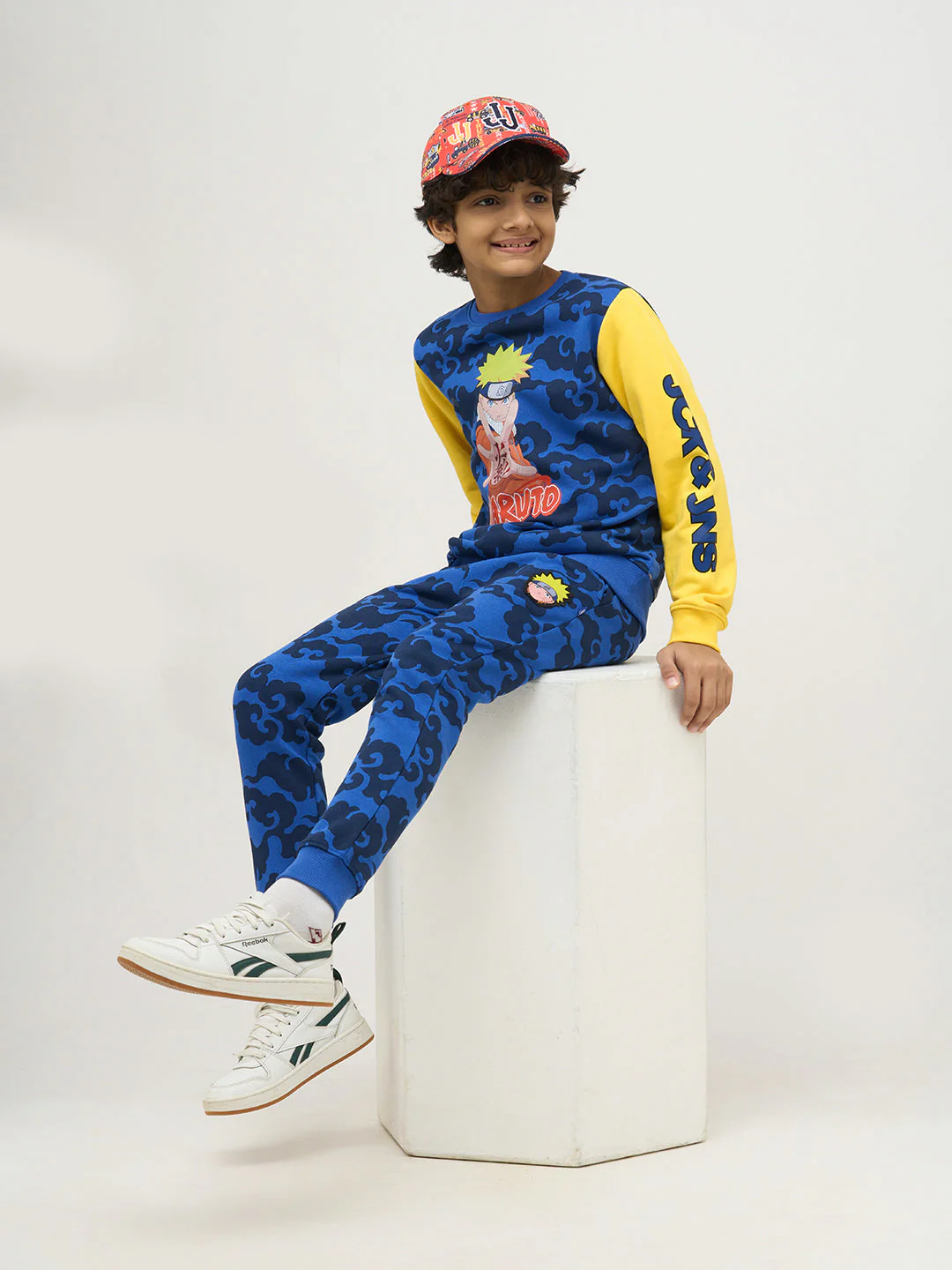 Boys Naruto Printed Sweatshirt
