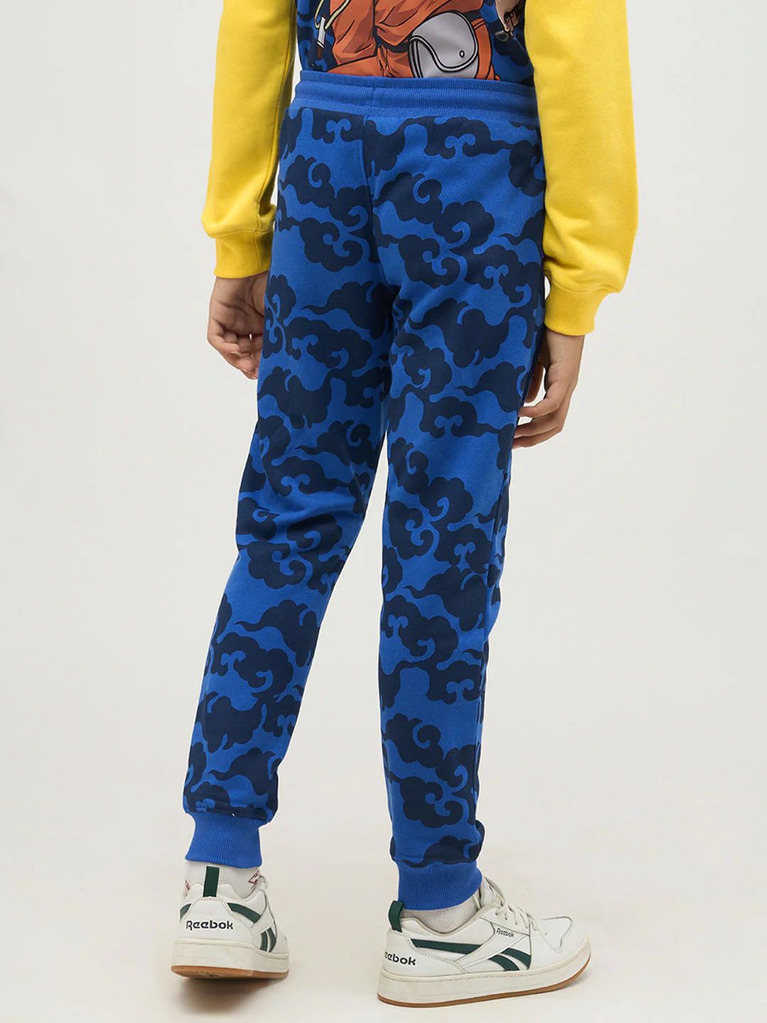 Boys Blue Naruto Printed Sweatpants - Image 4