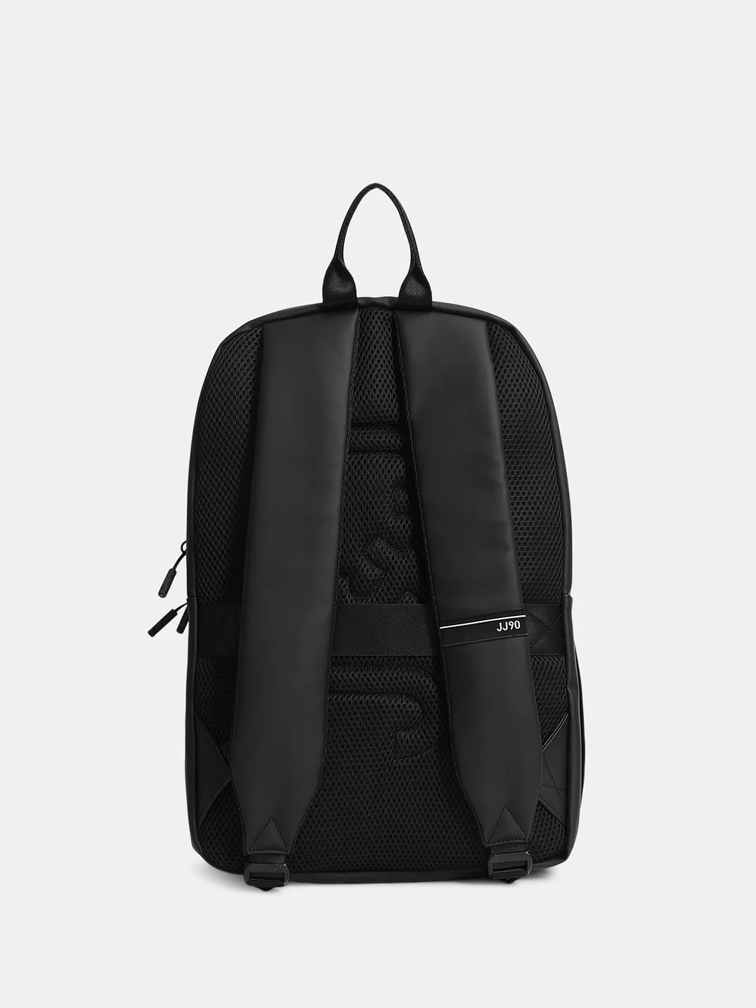 White Logo Print Colourblocked Backpack - Image 4