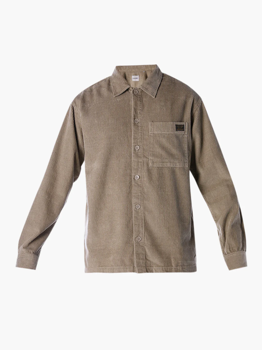 Corduroy Overshirt - Brown - Image 7