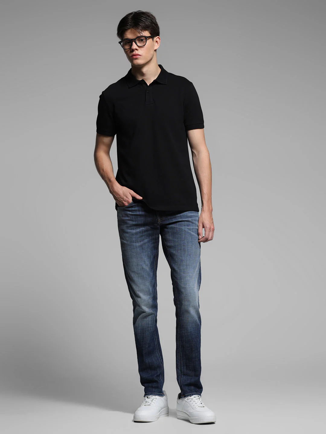 Slim Fit 5 Pocket Slim Fit Jeans - Image 7