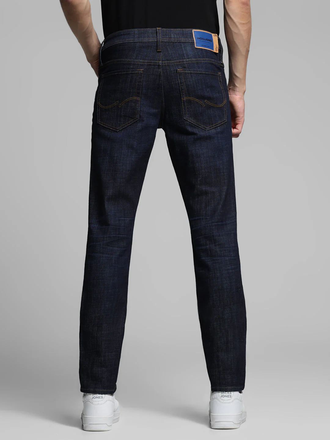 Dark Blue Glenn Slim Fit Jeans - Image 3