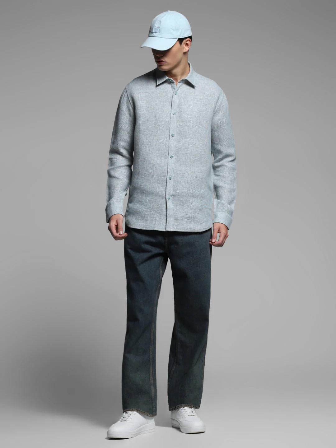 Green Regular Fit Shirt - Image 6