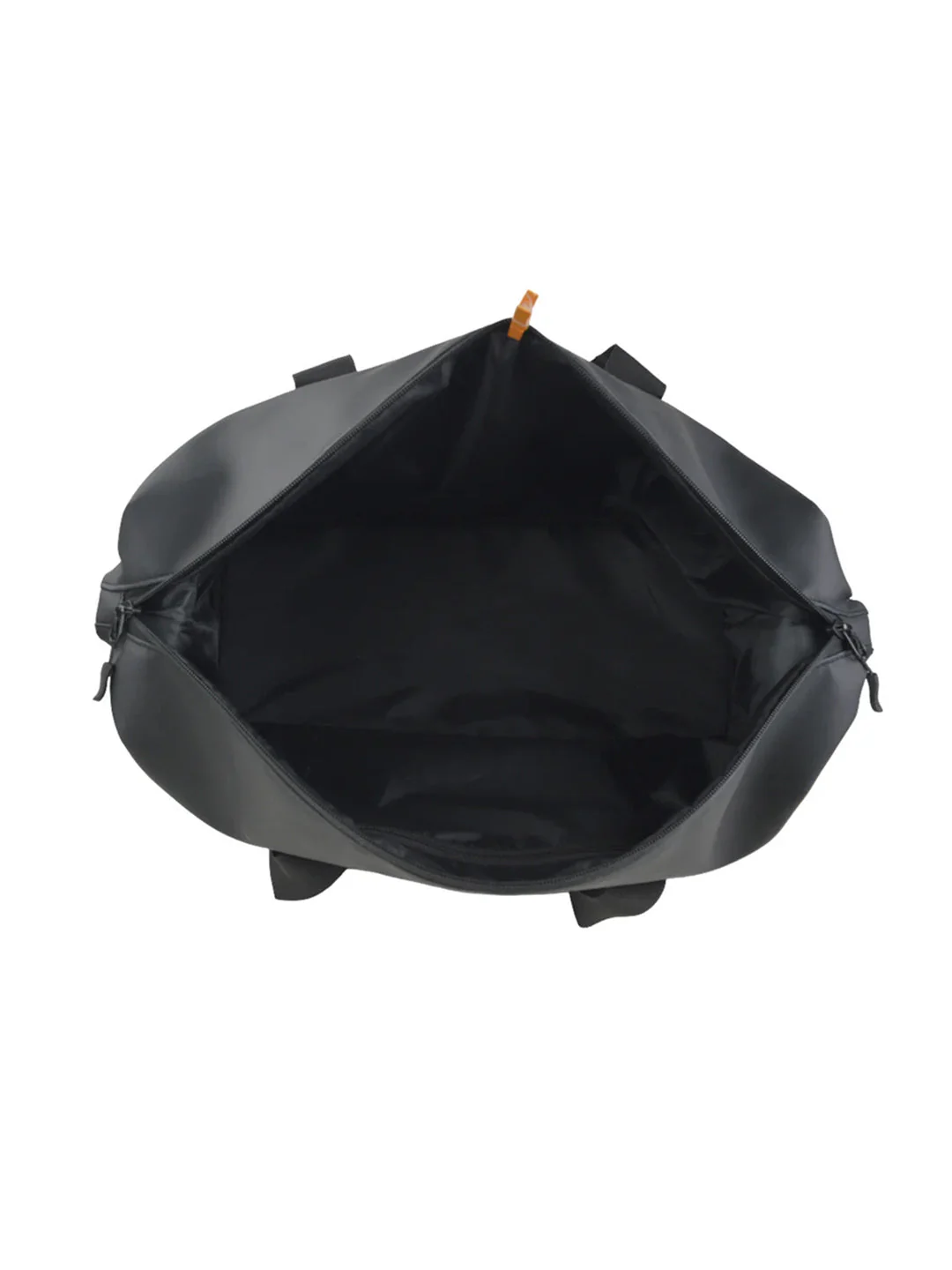 Black Contrast Stitch Duffle Bag - Image 10