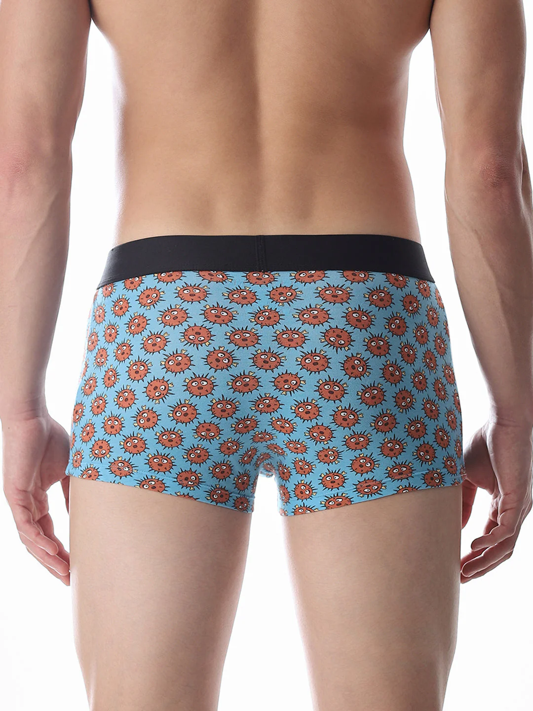 Blue Printed Trunks - Image 3