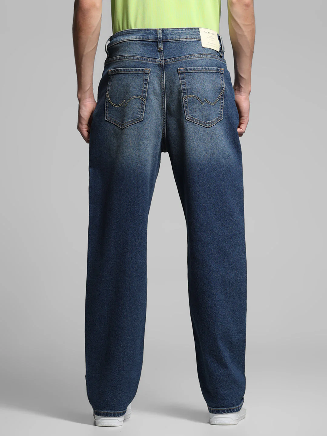 High Rise Dario Loose Fit Jeans - Blue - Image 9