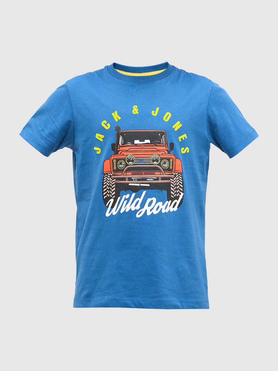 Boys Car Print Cotton T-shirt - Image 7