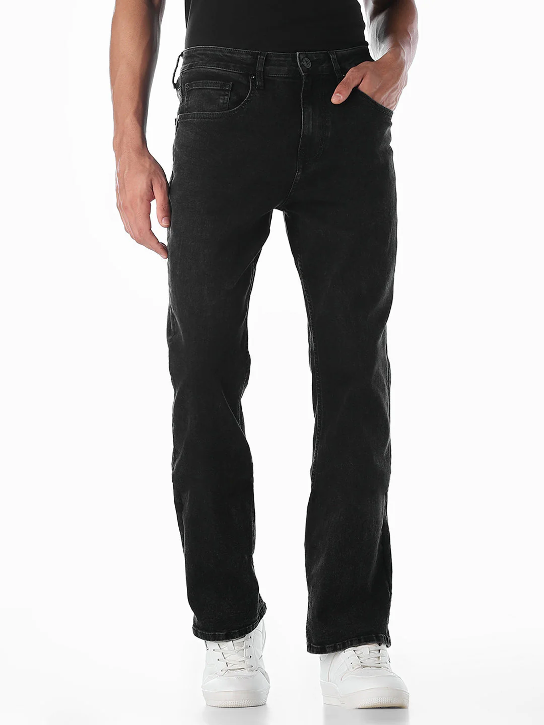 High Rise Cliff Bootcut Jeans