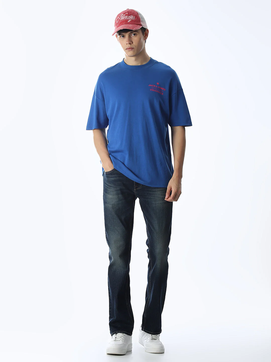 Light Wash Clark Regular Fit Jeans - Image 6