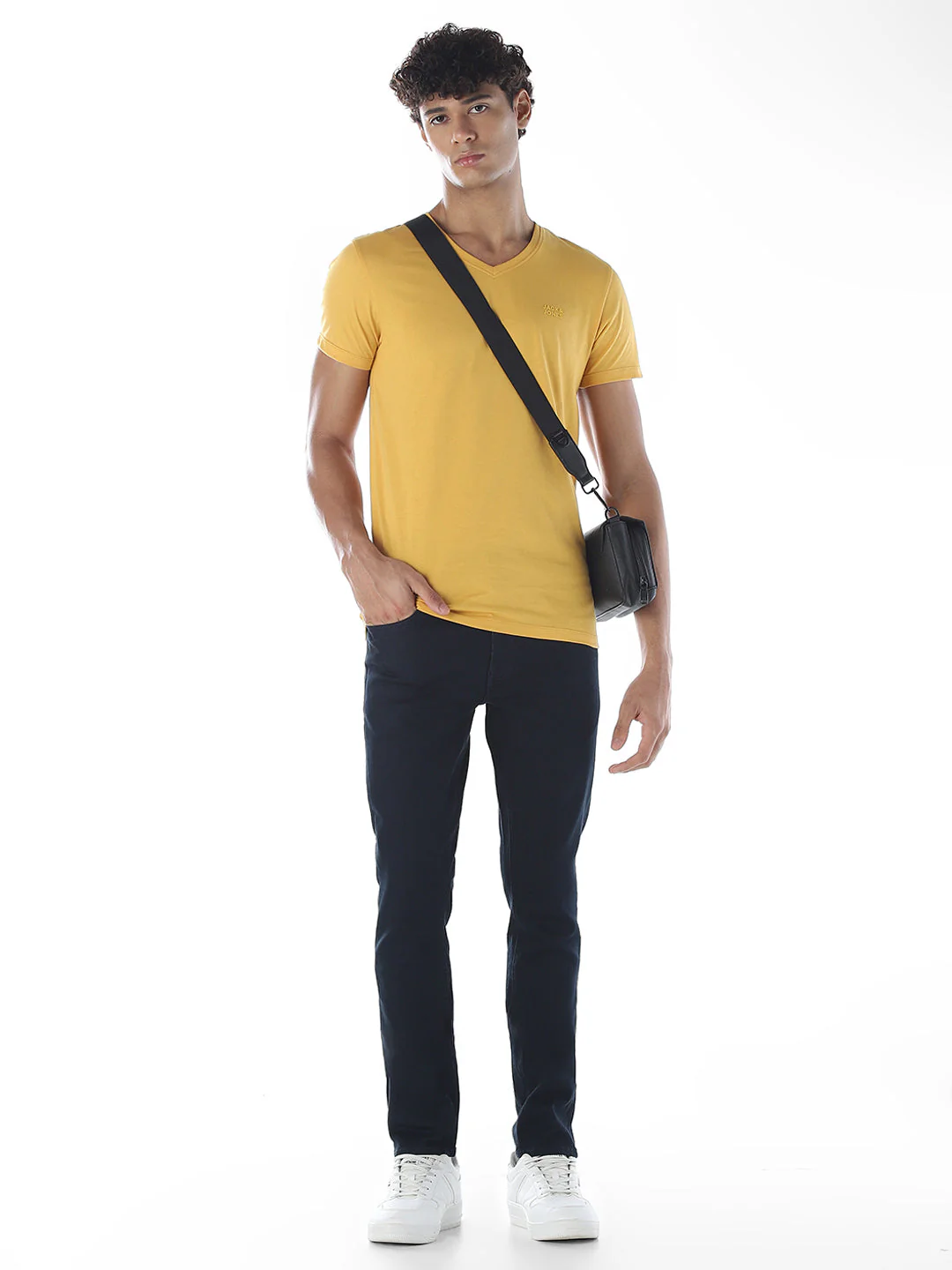 Dark Blue Selvedge Slim Fit Jeans - Image 7