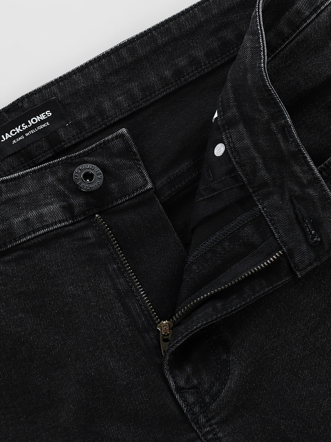 High Rise Cropped Brak Slim Fit Jeans - Image 5