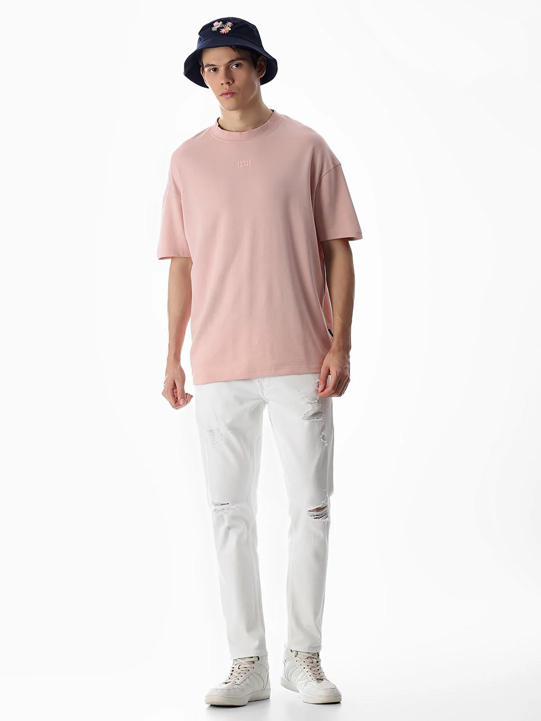 Distressed Cropped Brak Slim Fit Jeans - Image 6