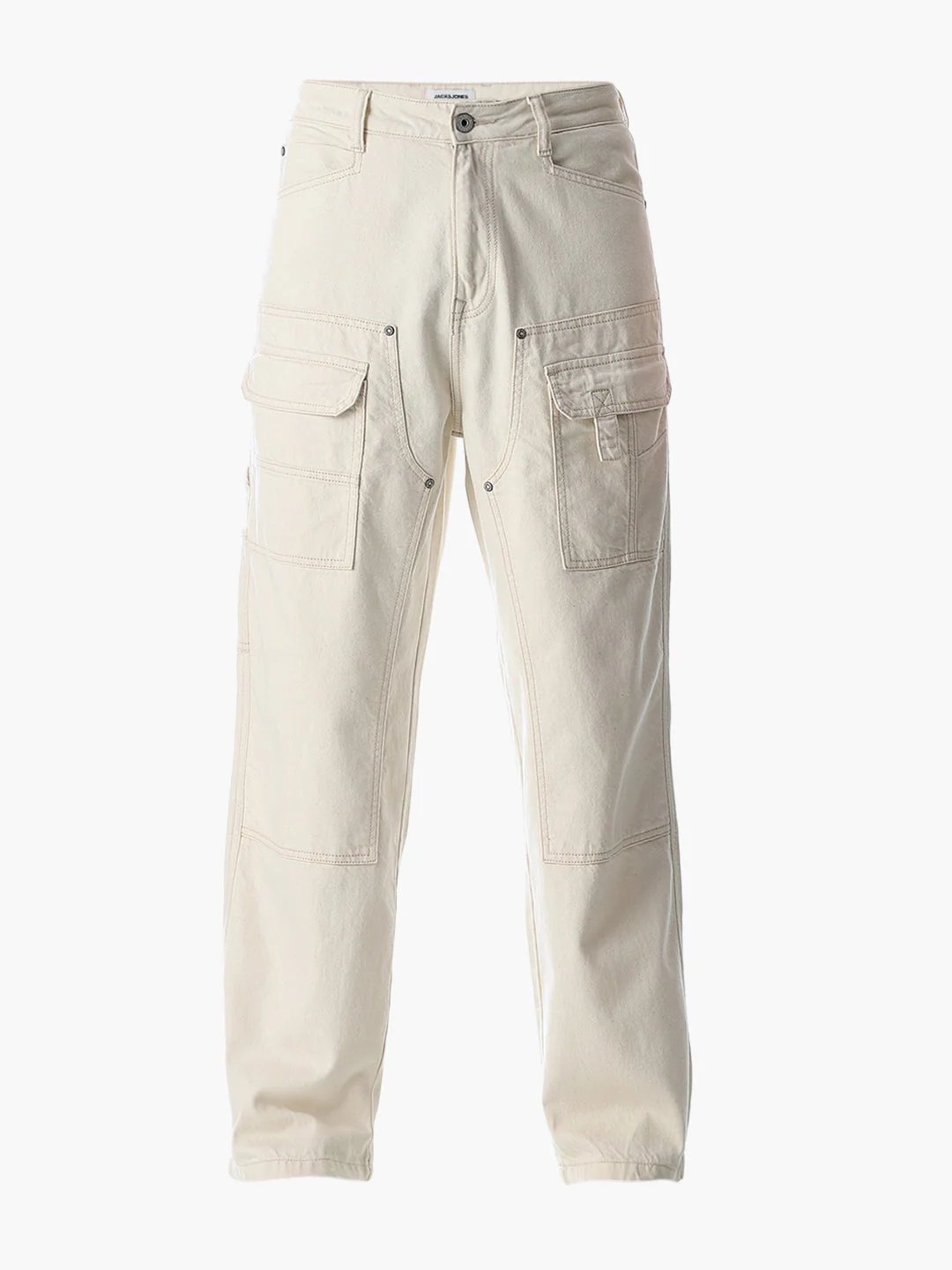 Ecru High Rise Dario loose Fit Jeans - Image 7