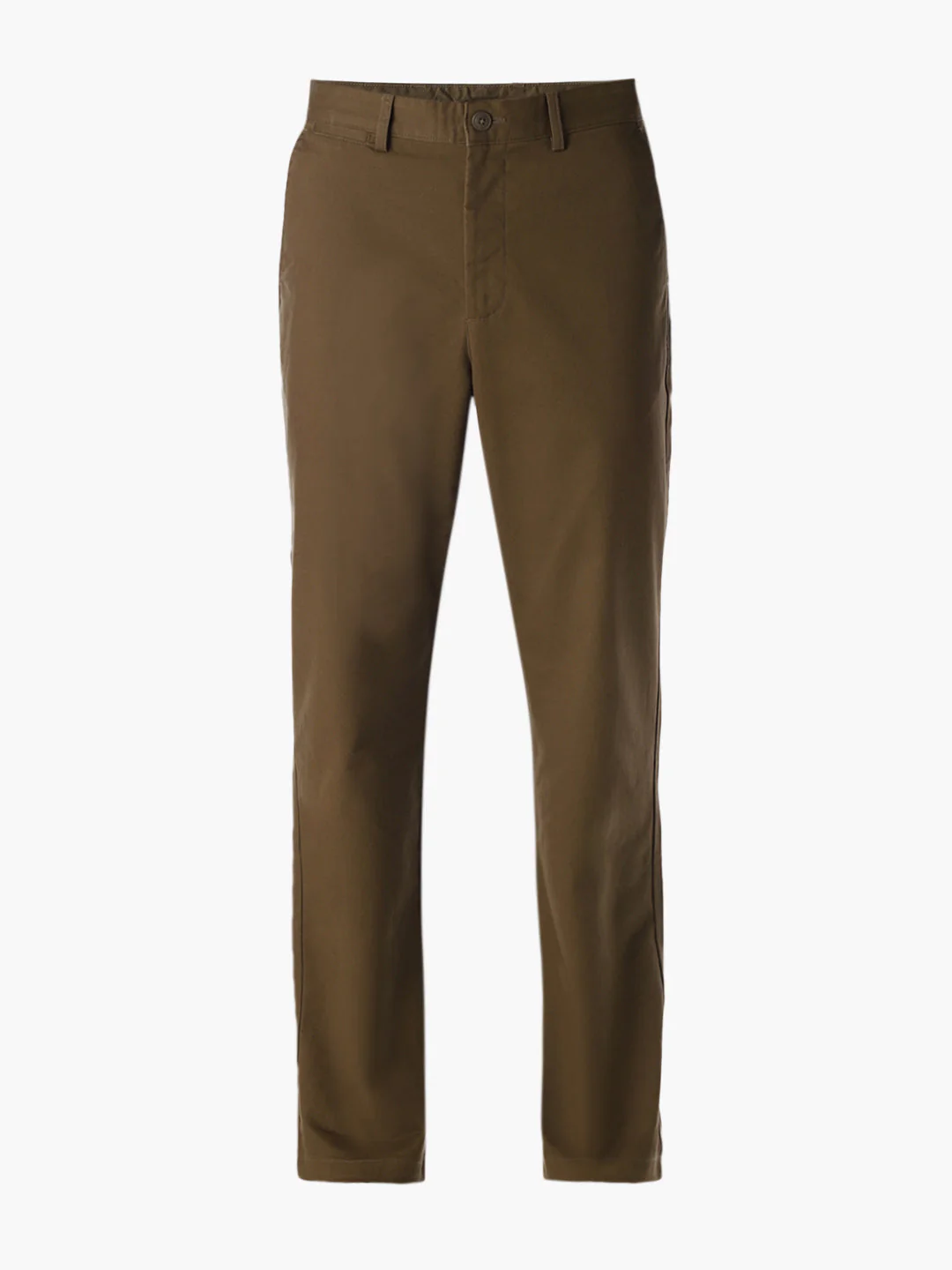 Dull Gold Mid Rise Casual Pants - Image 7